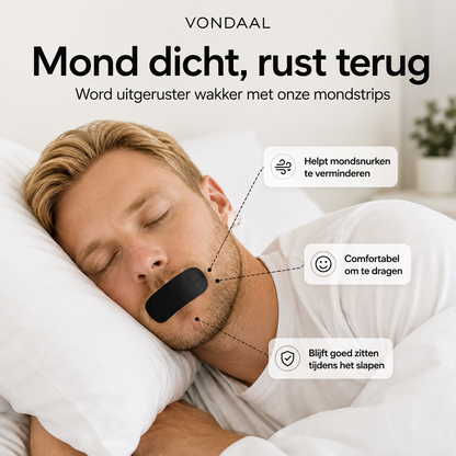 Mond Tape – Slaap Dieper & Snurk minder