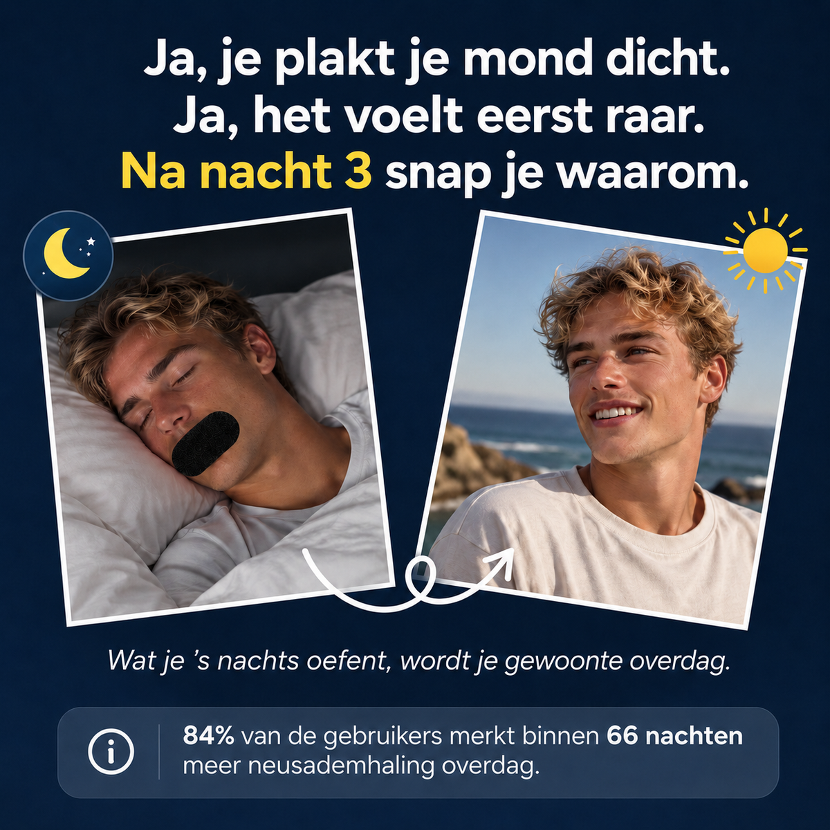 Mond Tape – Slaap Dieper & Snurk minder