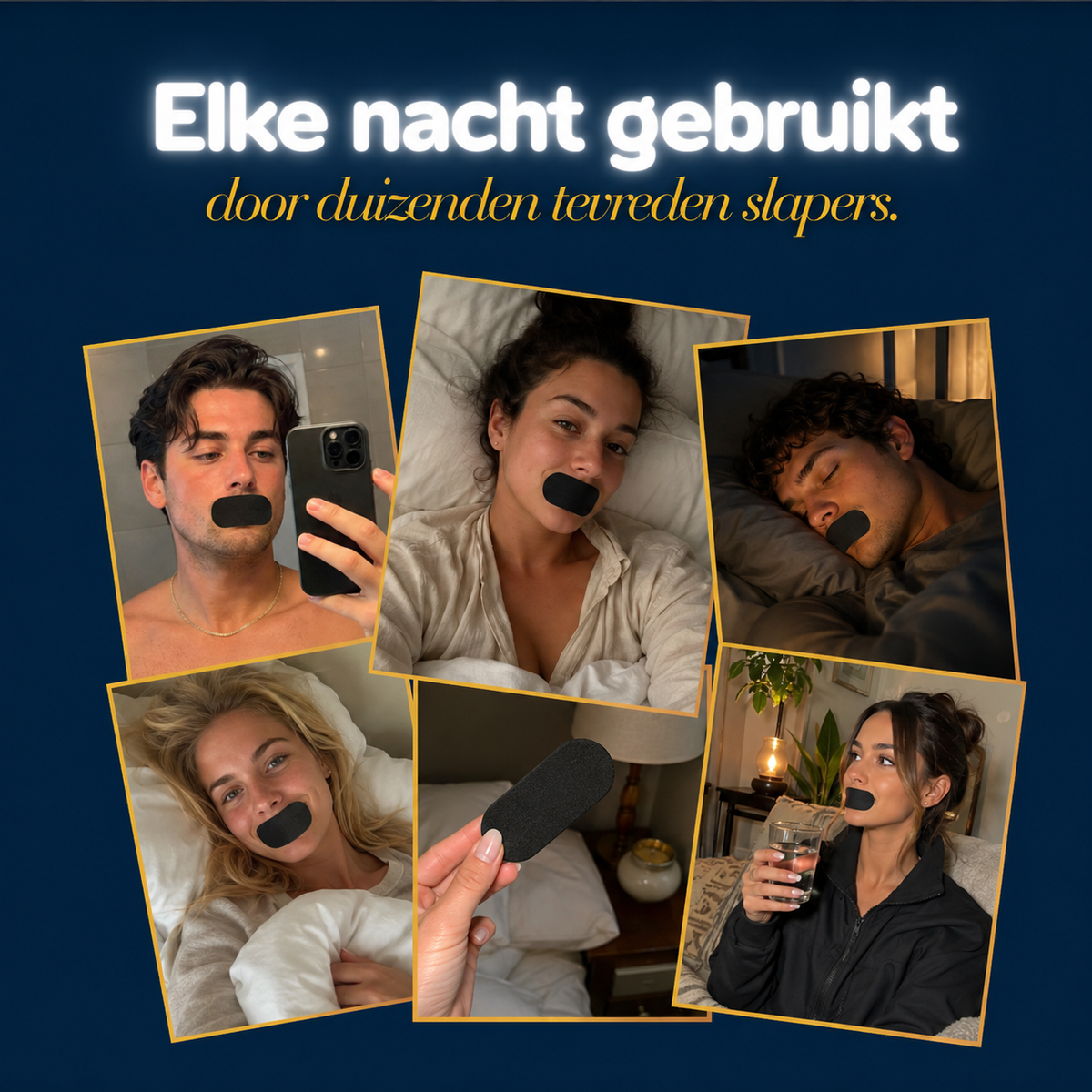 Mond Tape – Slaap Dieper & Snurk minder