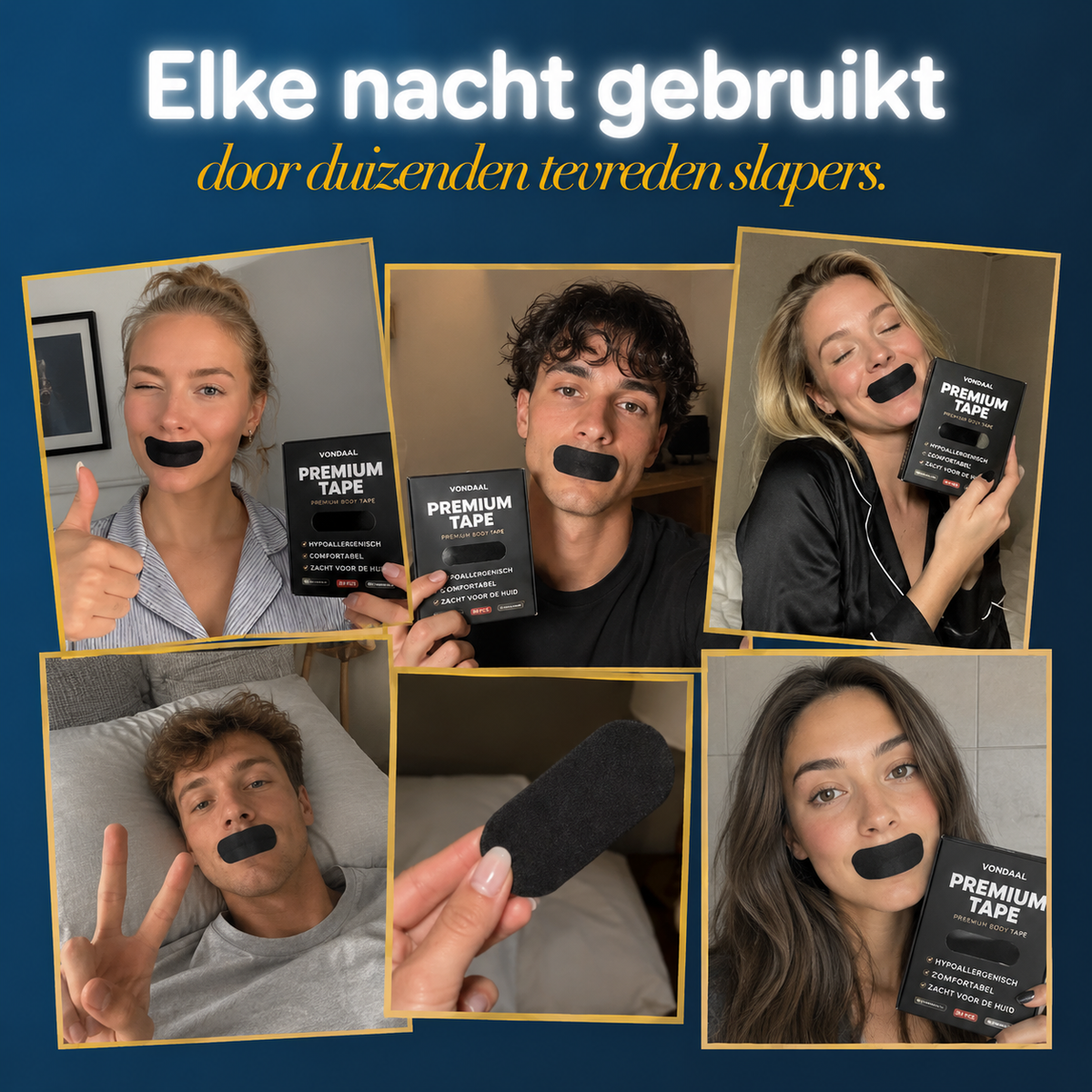 Mond Tape – Slaap Dieper & Snurk minder
